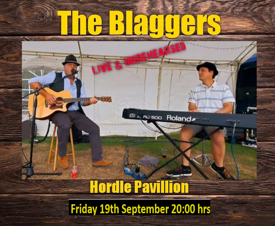 The Blaggers - Playing at Hordle Pavillion